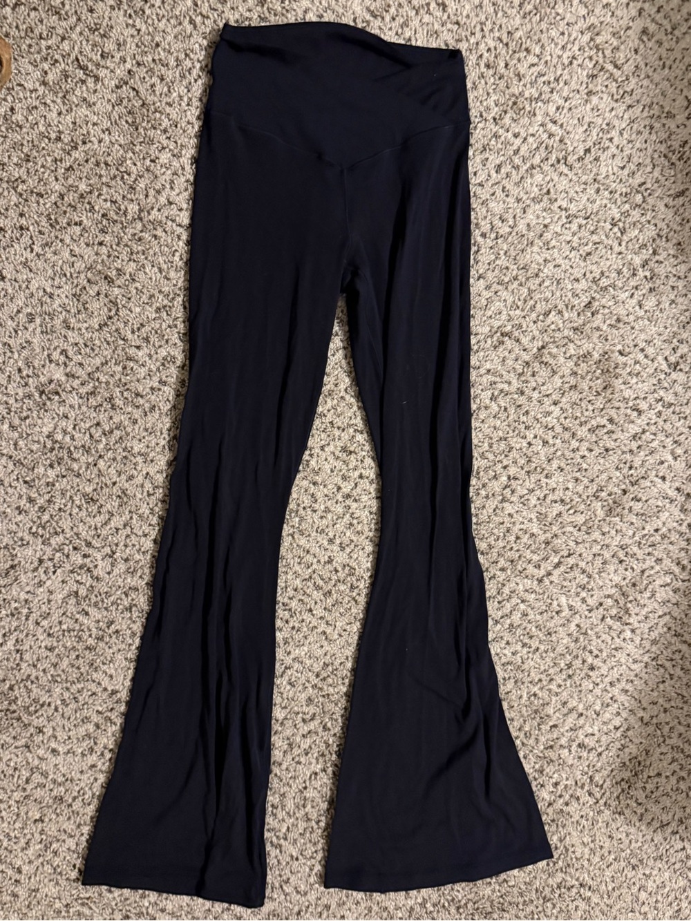 OFFLINE by Aerie ‘Real Me’ High Waist Crossover Black Flare Yoga Pants - Picture 2 of 4